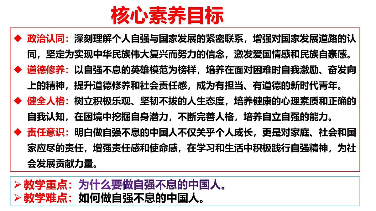 5.2 做自强不息的中国人 同步课件-2024-2025学年统编版道德与法治七年级下册第3页