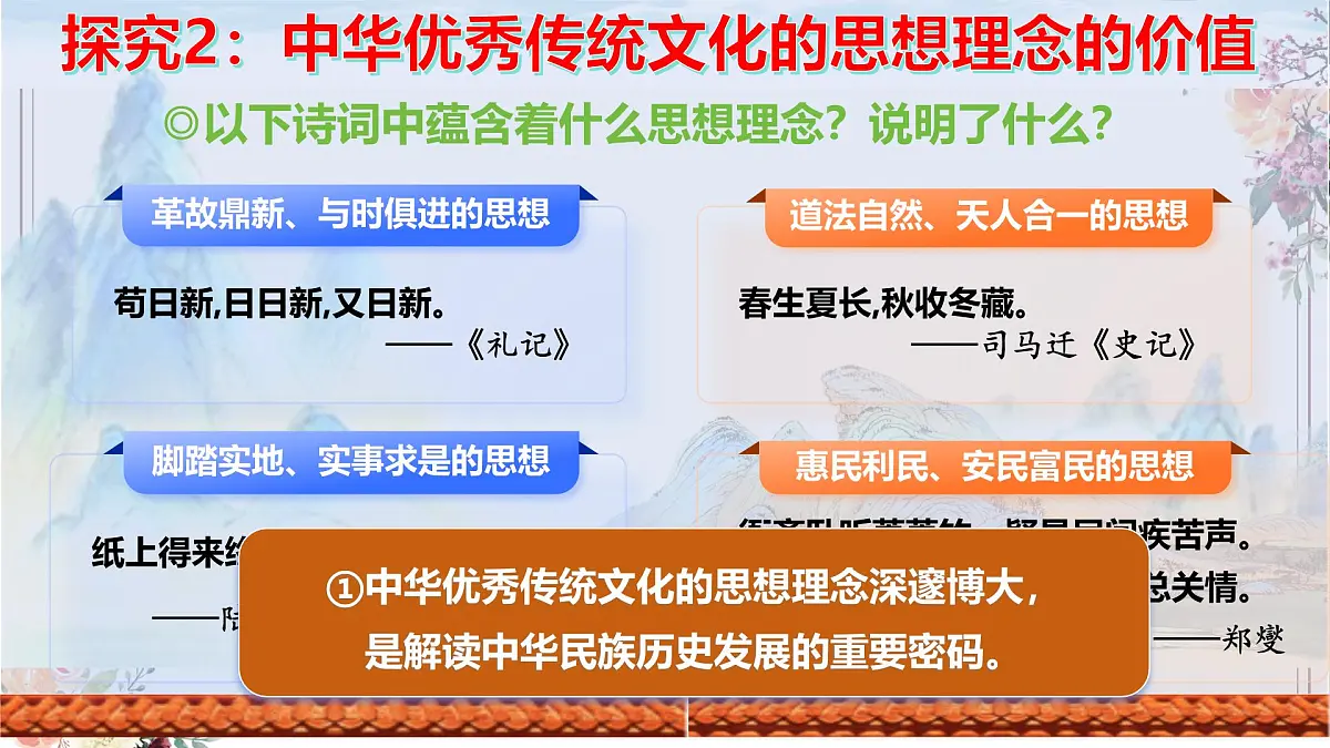 6.1 历久弥新的思想理念 课件-2024-2025学年统编版道德与法治七年级下册第8页