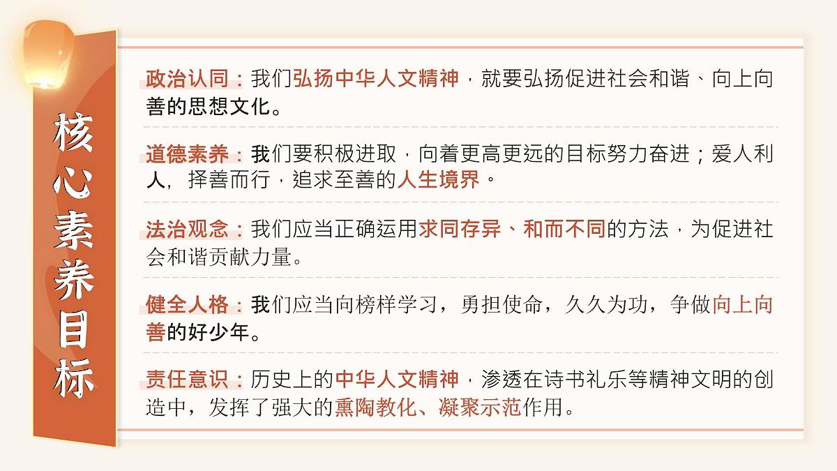 部编版七年级下册道德与法治第三单元第七课第二框《做中华人文精神的弘扬者》课件第2页