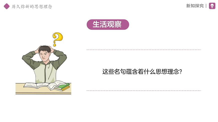 6.1 历久弥新的思想理念 课件 道德与法治人教版（2024）七年级下册第三单元第4页