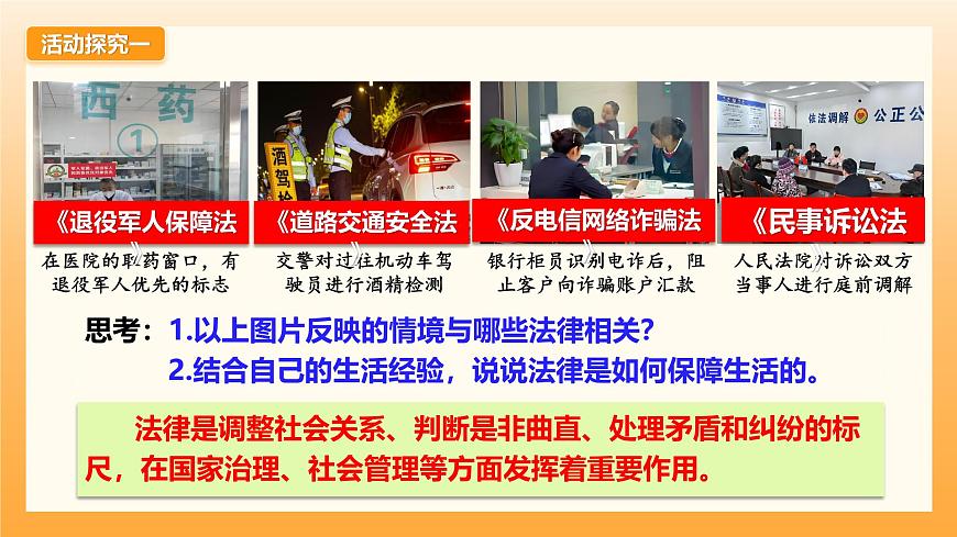 9.2法律保障生活第5页