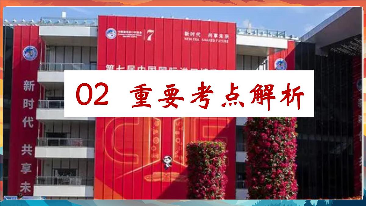专题07 从中国国际进博会的盛况中感受国家影响力【PPT课件】-2025年中考总复习：道德与法治时政专题第6页