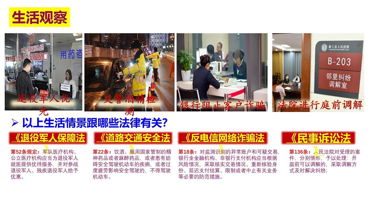 9.2 法律保障生活 课件-2024-2025学年统编版道德与法治七年级下册第5页
