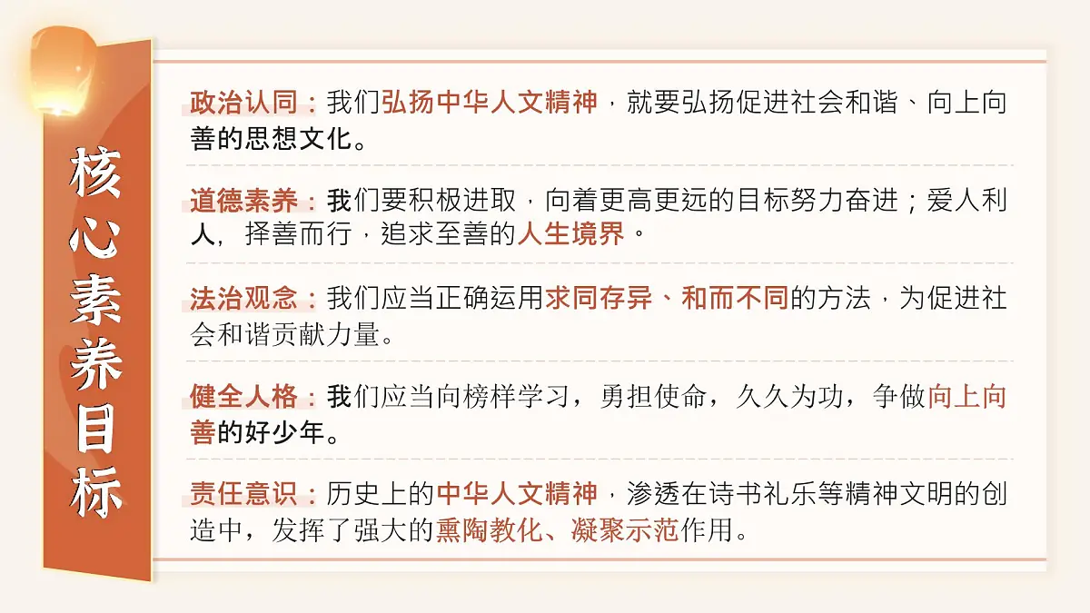 部编版七年级下册道德与法治第三单元第七课第二框《做中华人文精神的弘扬者》课件第2页