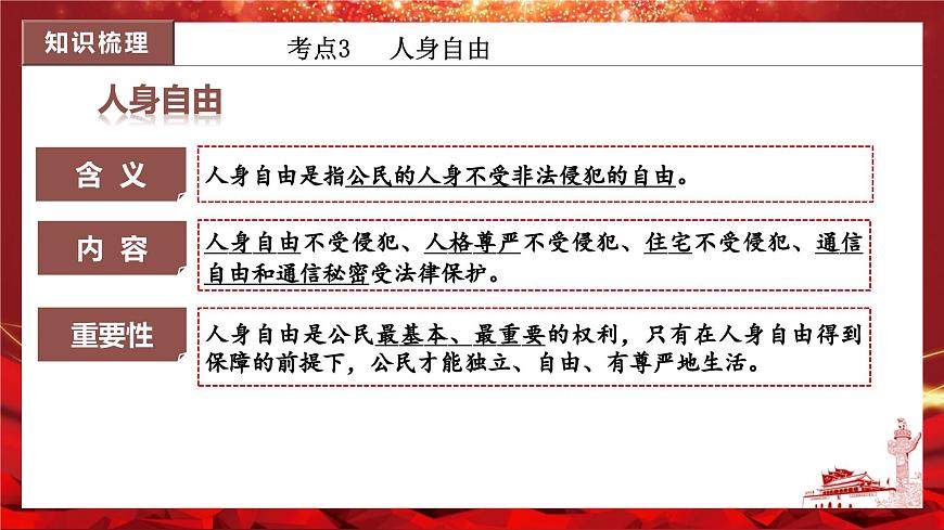 2025年春八年级道德与法治下册期末复习第二单元《理解权利义务》PPT课件（统编版）第8页