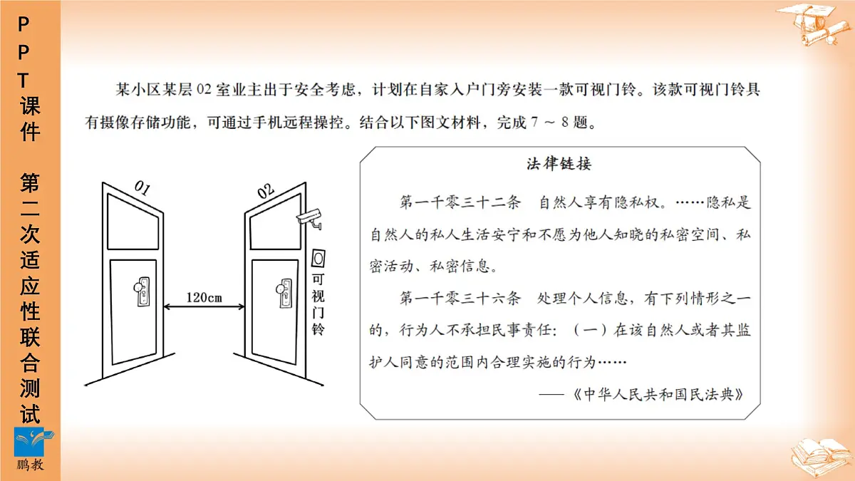 2025年4月深圳市多校初三第二次适应性联合测试道法试卷讲解PPT第7页