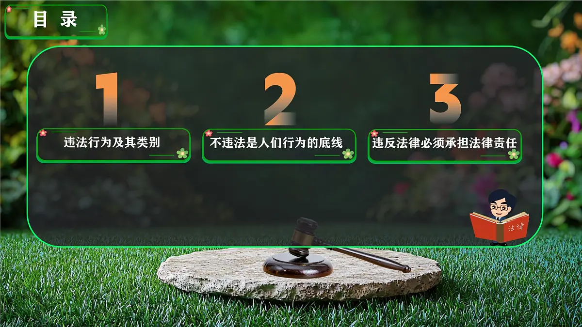 初中 政治 (道德与法治) 人教版（2024）七年级下册4.11.1法不可违 课件第6页
