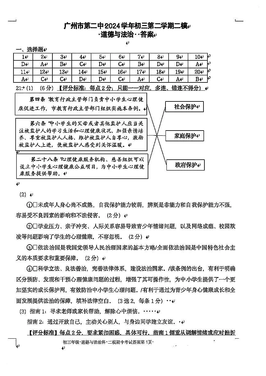 2025二中二模参考答案(1)第1页
