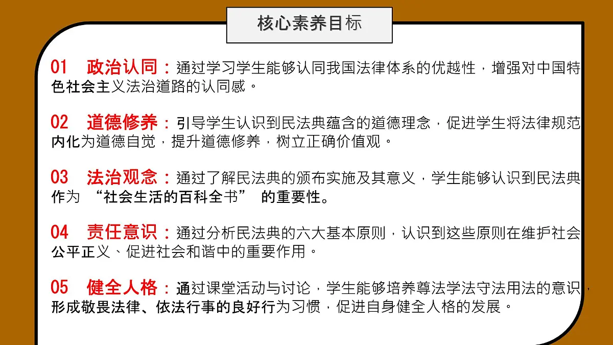 初中 政治 (道德与法治) 人教版（2024）七年级下册4.10.1认识民法典 课件第2页