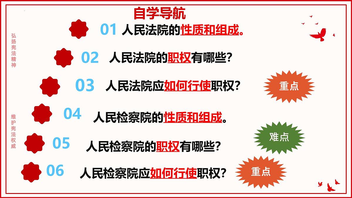 初中 政治 (道德与法治) 人教版（2024）八年级下册3.6.5国家司法机关  课件第4页