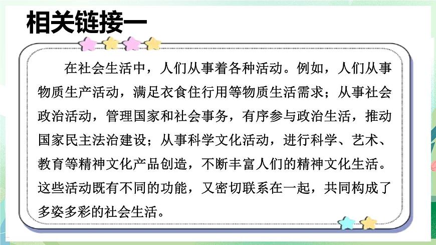 人教版（2024）道德与法治八年级上册 1.1 认识社会生活（课件）第7页