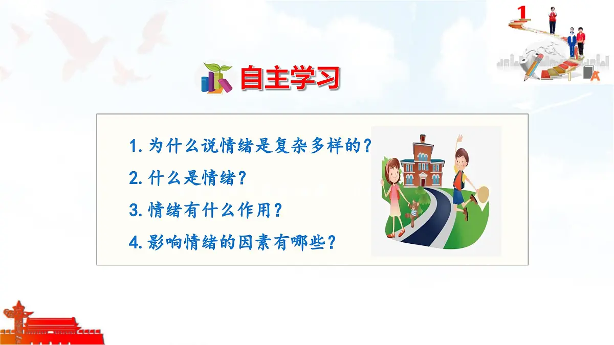 2025年春七年级下册道德与法治教学课件 第二课 第1课时 揭开情绪的面纱第5页