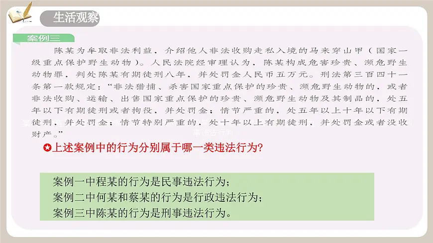 11.1《法不可违》2025年春新版教材七年级下册道德与法治课件第7页