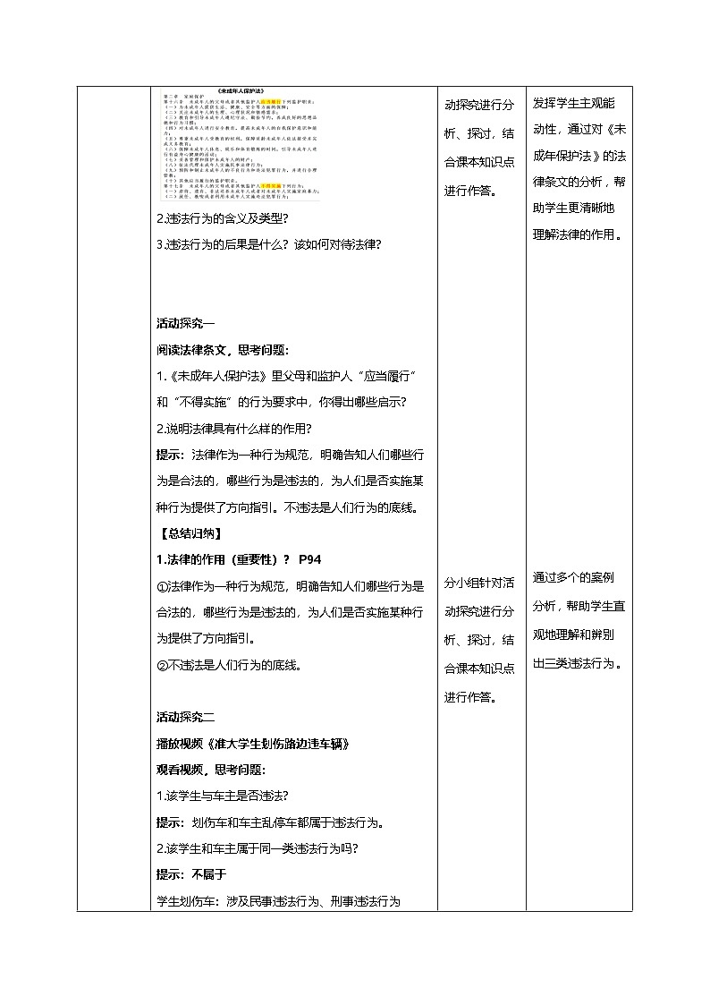 11.1法不可违（教学设计）第2页