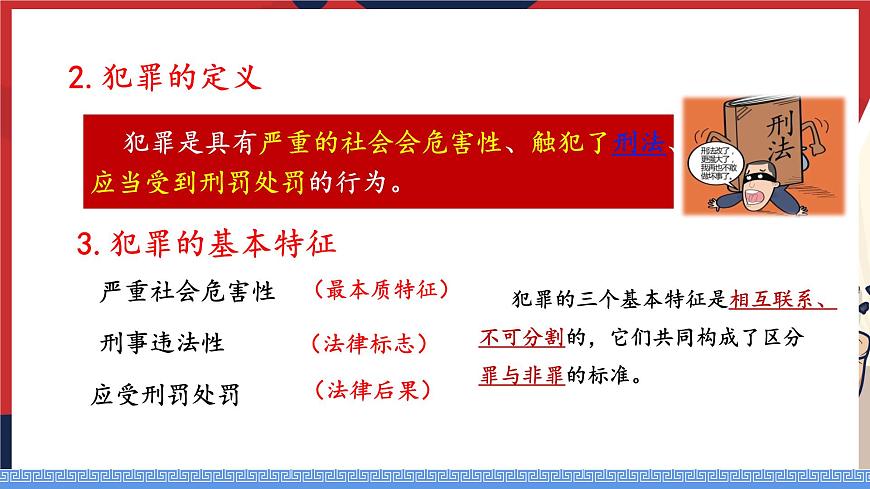 统编版道德与法治七年级下册11.2《犯罪与刑罚》（课件）第7页