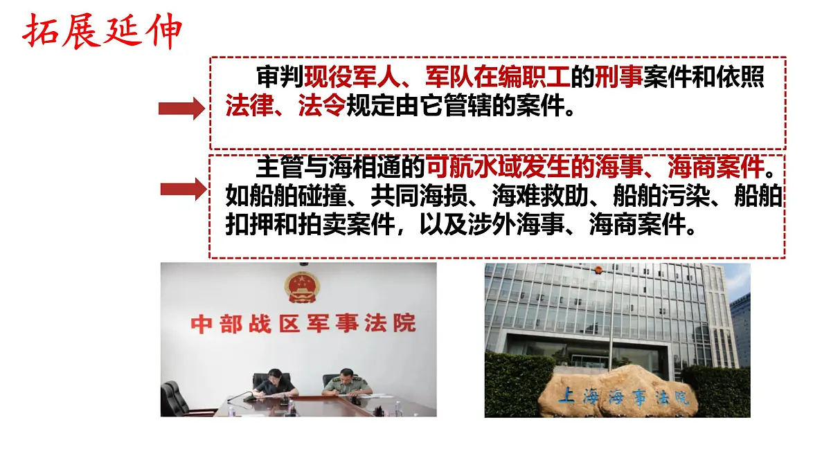 初中政治 (道德与法治)人教版（2024）八年级下册3.6.5 国家司法机关 课件第6页
