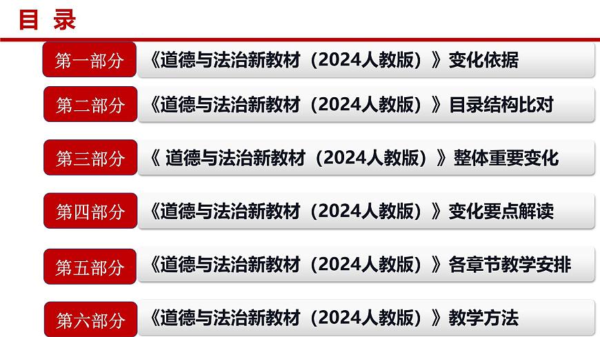 六年级道德与法治全一册新教材解读课件（统编版五四制2024）第3页