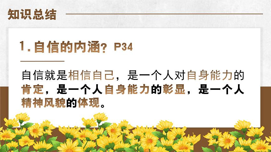 部编版2024道德与法治七年级下册4.1人要有自信 课件第8页