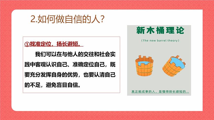 部编版2024道德与法治七年级下册4.2做自信的人 课件第7页