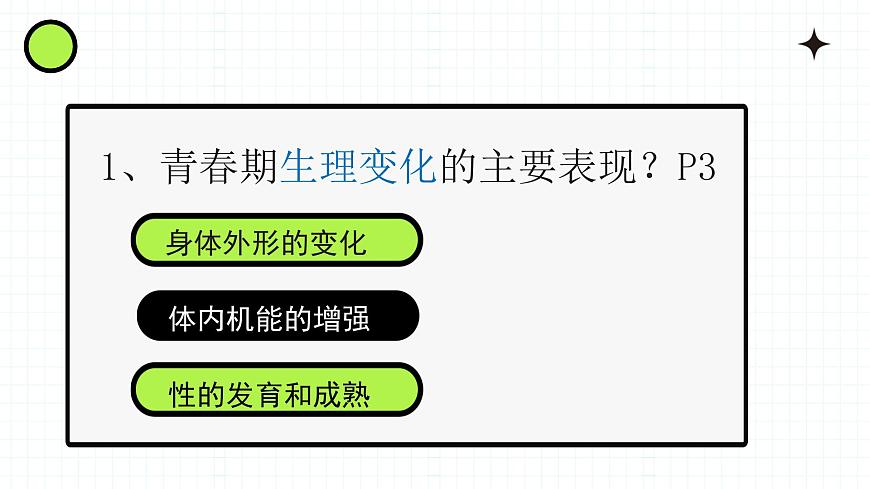 统编版道德与法治七年级下册期末复习课件第3页