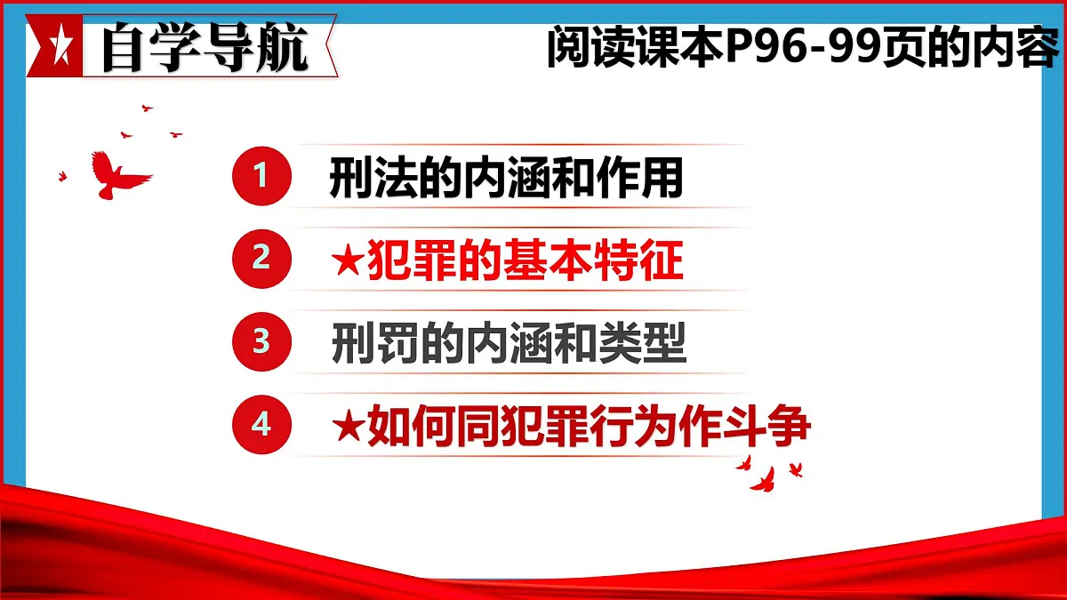 统编版道德与法治七年级下册11.2《犯罪与刑罚+》课件第3页