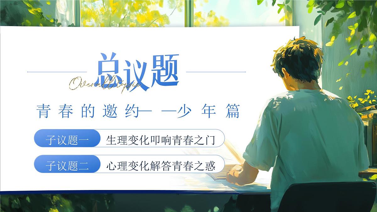 部编版2024道德与法治七年级下册1.1《青春的邀约》 课件第5页