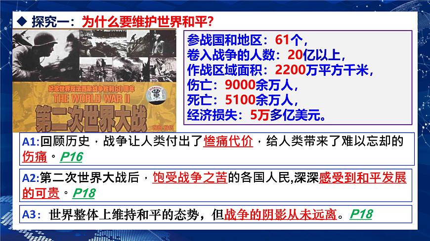 部编版2025道德与法治九年级下册2.1 推动和平与发展 课件第6页