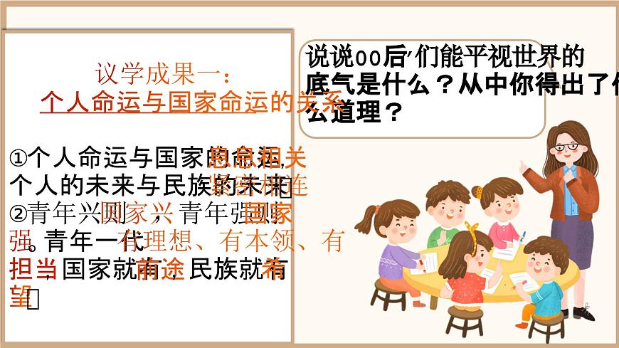 部编版2026道德与法治九年级下册5.2少年当自强 课件第7页
