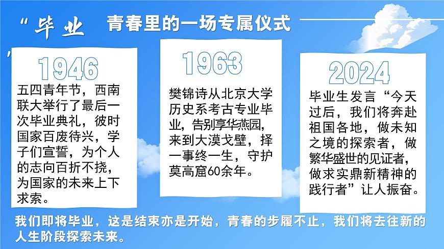 部编版2025道德与法治九年级下册7.2走向未来 课件第1页