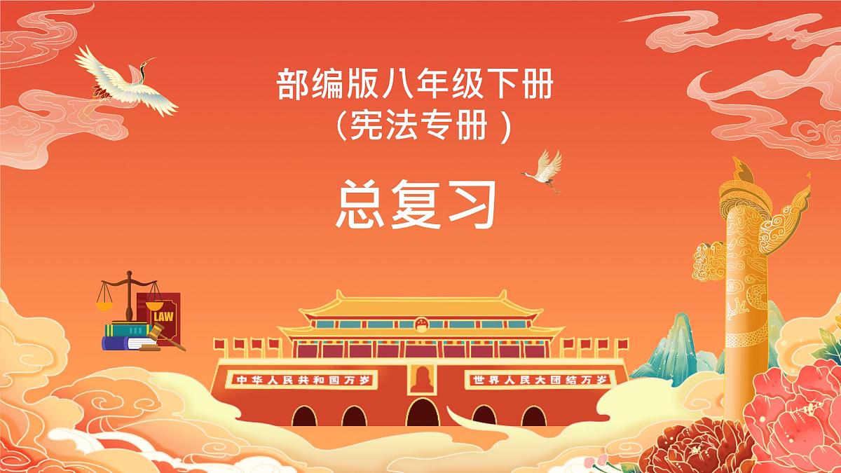 统编版道德与法治八年级下册期末复习课件第1页