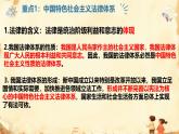 初中  政治 (道德與法治)  人教版（2024）  七年級下冊第四單元 生活在法治社會 單元復習課件