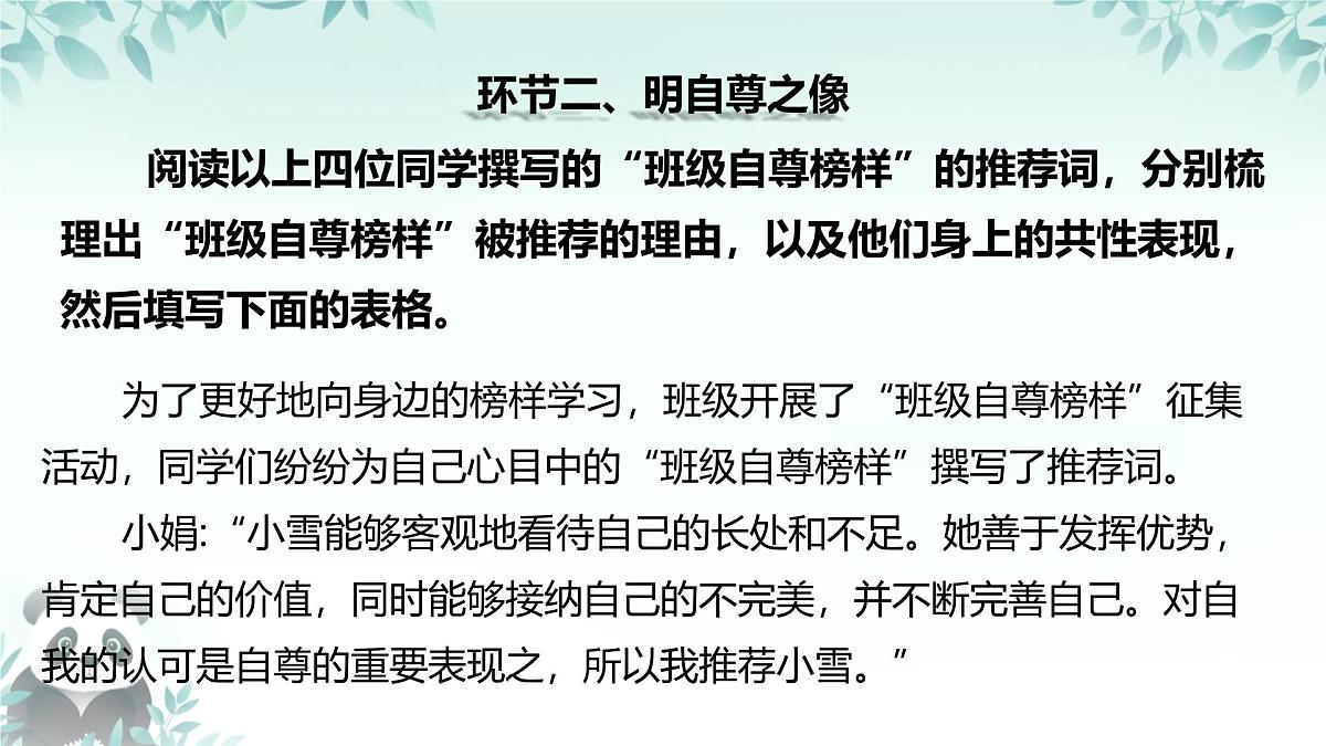 3.1 人须有自尊 课件 2025-2026学年统编版道德与法治七年级下册第7页