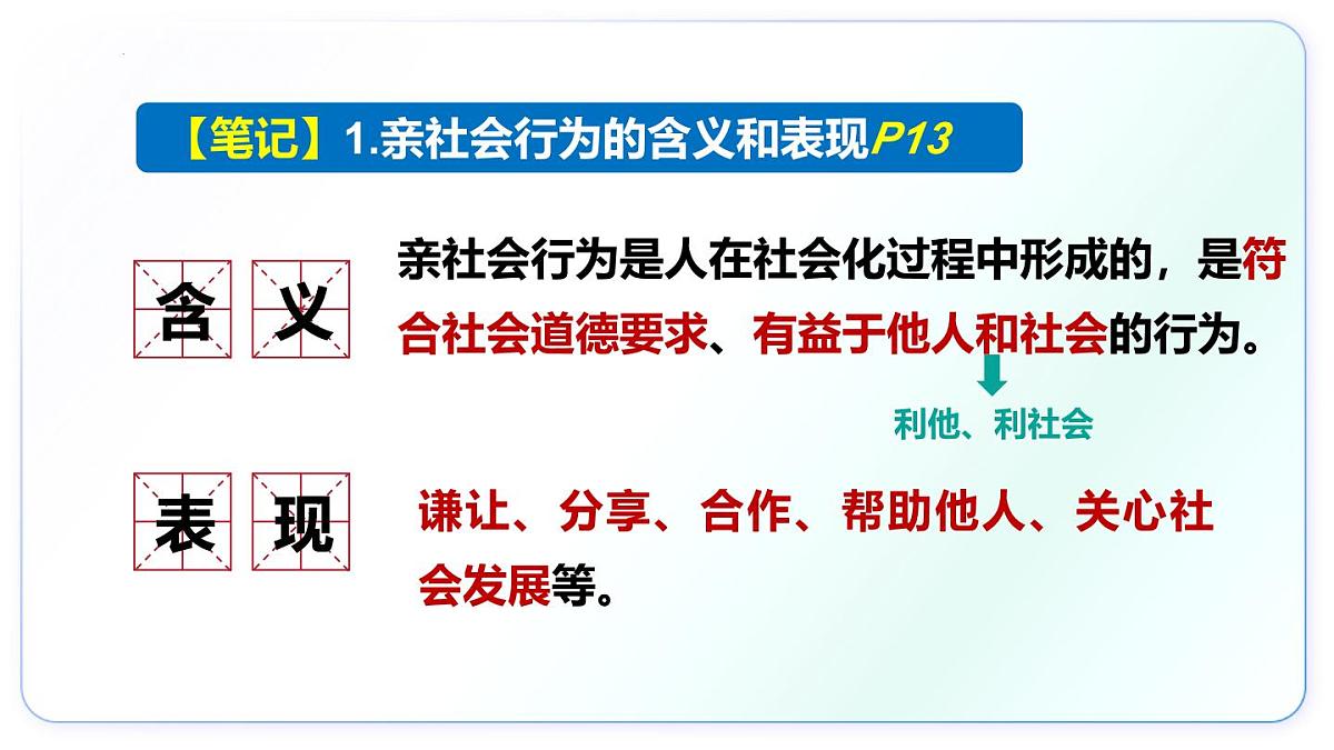 2.2养成亲社会行为（教学课件）-2025-2026学年八年级道德与法治上册（统编版2024）第8页