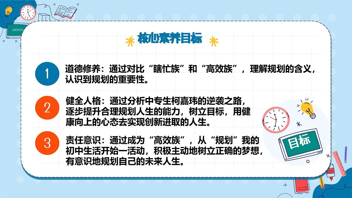 1.2 规划初中生活 课件- 统编版道德与法治七年级上册第5页