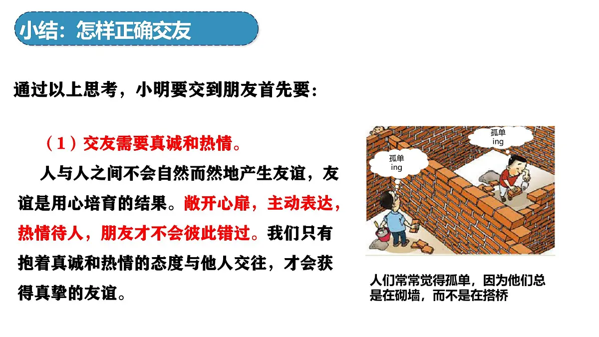 6.2交友的智慧 课件- 统编版道德与法治七年级上册第8页