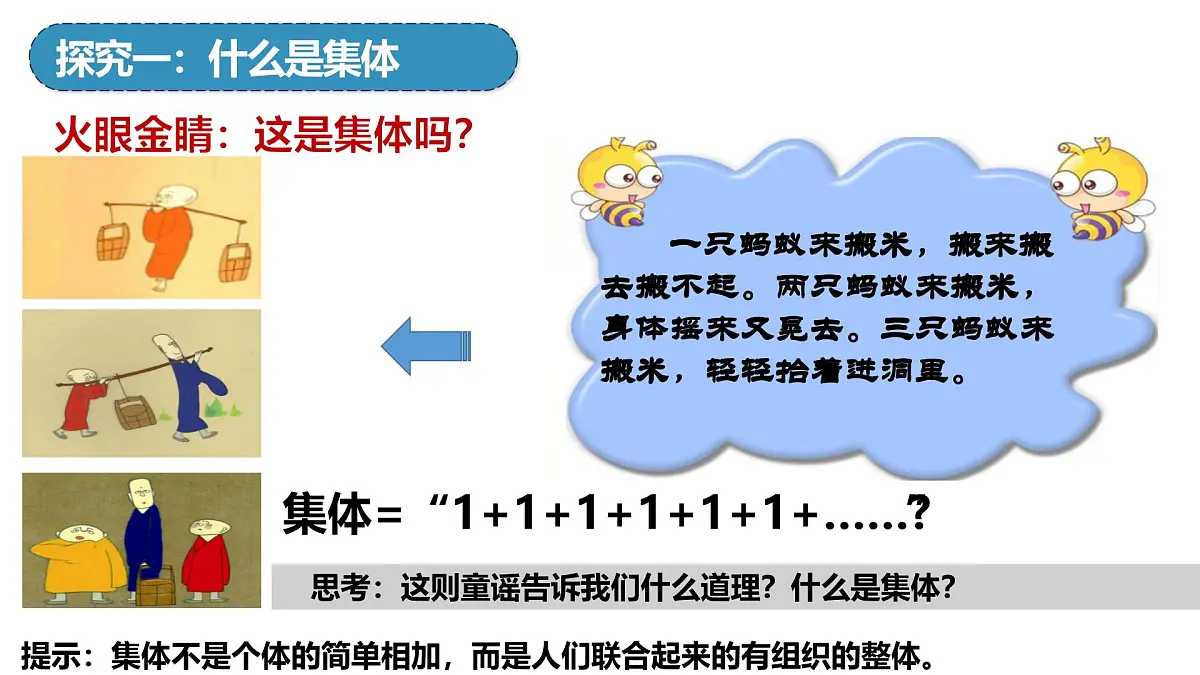 7.1 集体生活成就我( 课件） 统编版道德与法治七年级上册第8页