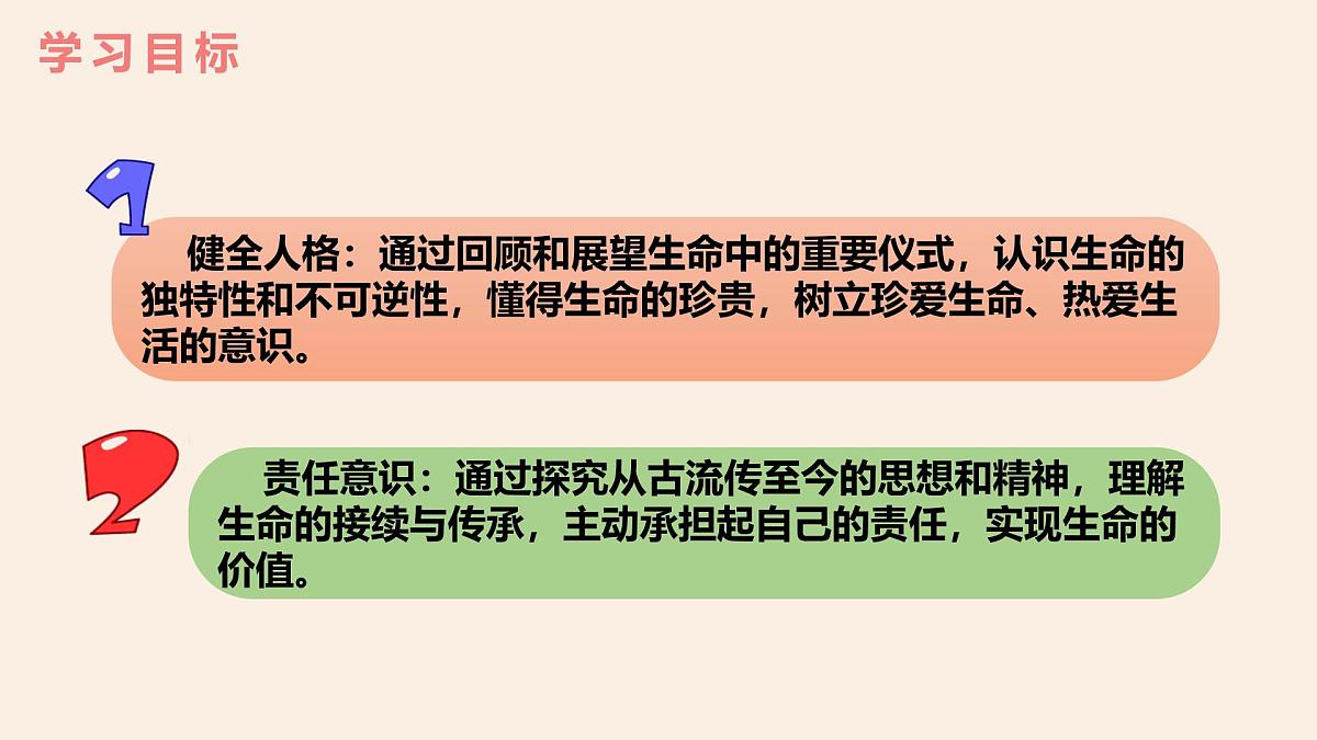 8.1 认识生命(课件） - 统编版道德与法治七年级上册第4页