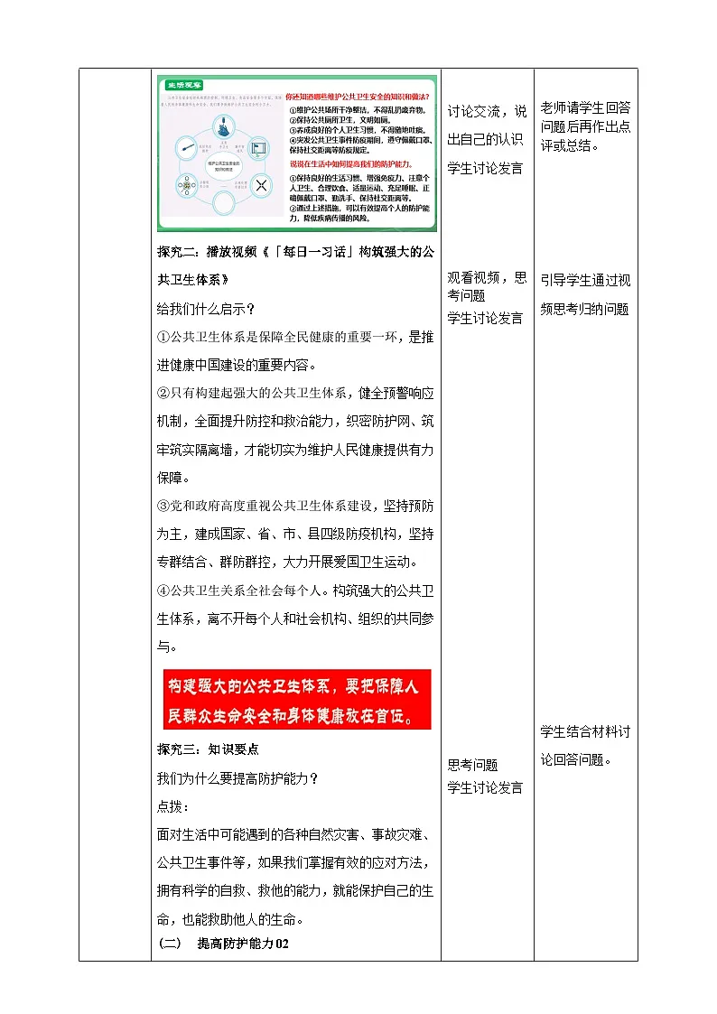 【核心素养】 7.9.2《提高防护能力》教案第2页