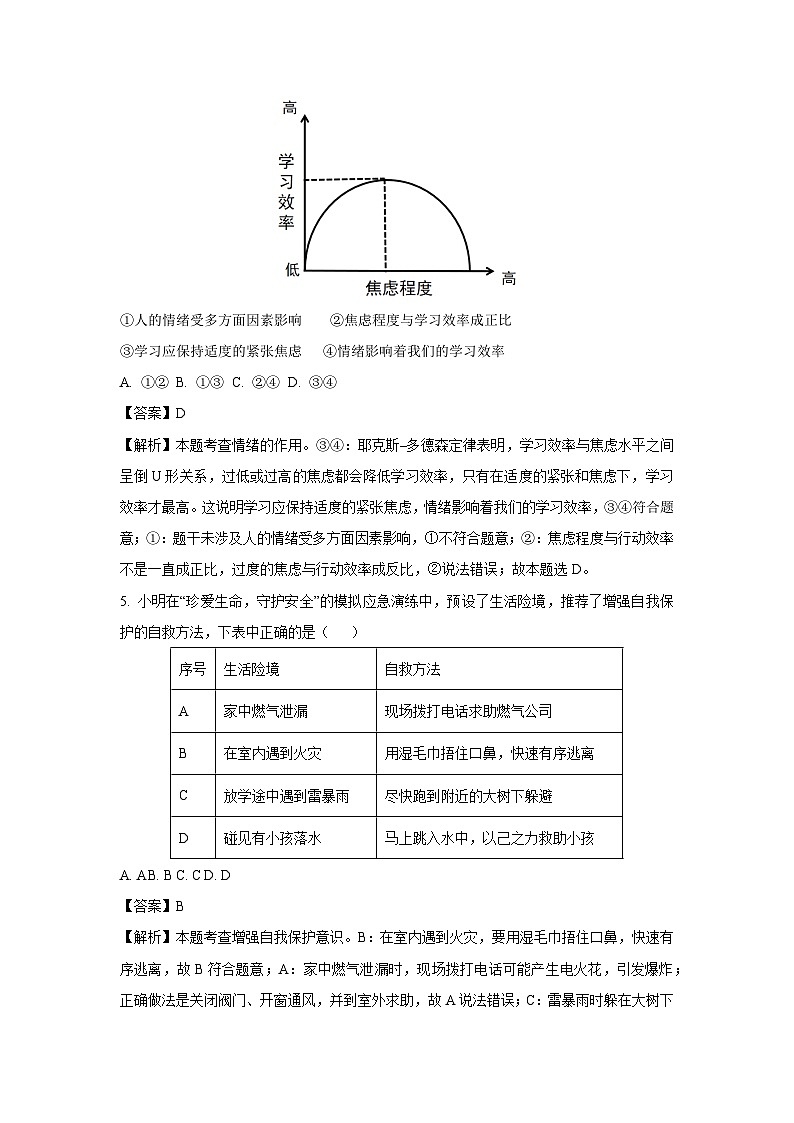 2025年浙江省台州市玉环市中考一模[中考模拟]道德与法治试卷（解析版）第2页