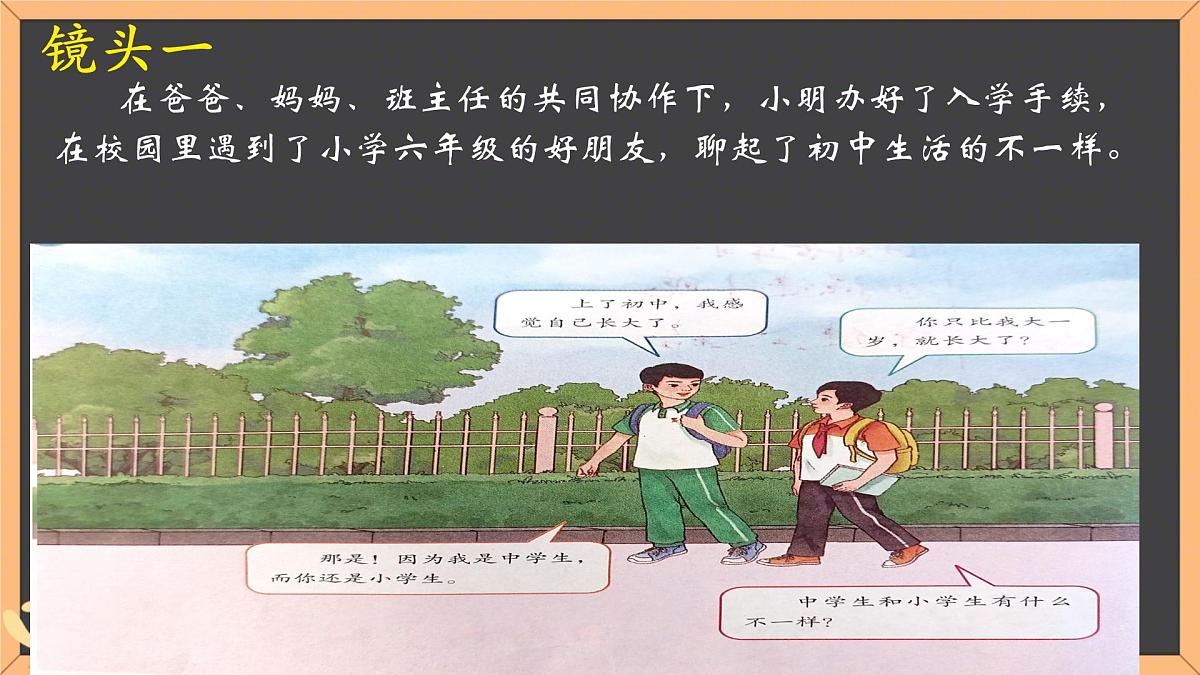 初中  政治 (道德与法治)  人教版（2024）  七年级上册第一单元  少年有梦 复习课件第7页