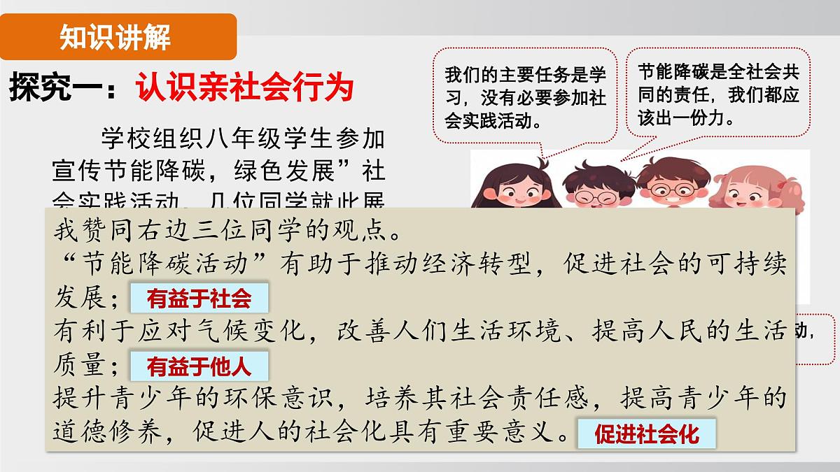 2.2养成亲社会行为（课件）2025-2026学年统编版道德与法治八年级上册第6页