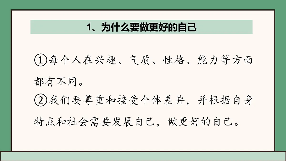 统编版道德与法治七年级上册2.2 做更好的自己课件第6页