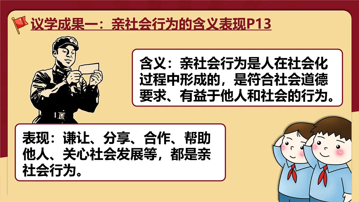 统编版道德与法治八年级上册2.2养成亲社会行为 议题式课件第8页