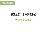 第四單元　維護(hù)國(guó)家利益 整體復(fù)習(xí)（復(fù)習(xí)課件）2025-2026學(xué)年部編版八年級(jí)道德與法治上冊(cè)