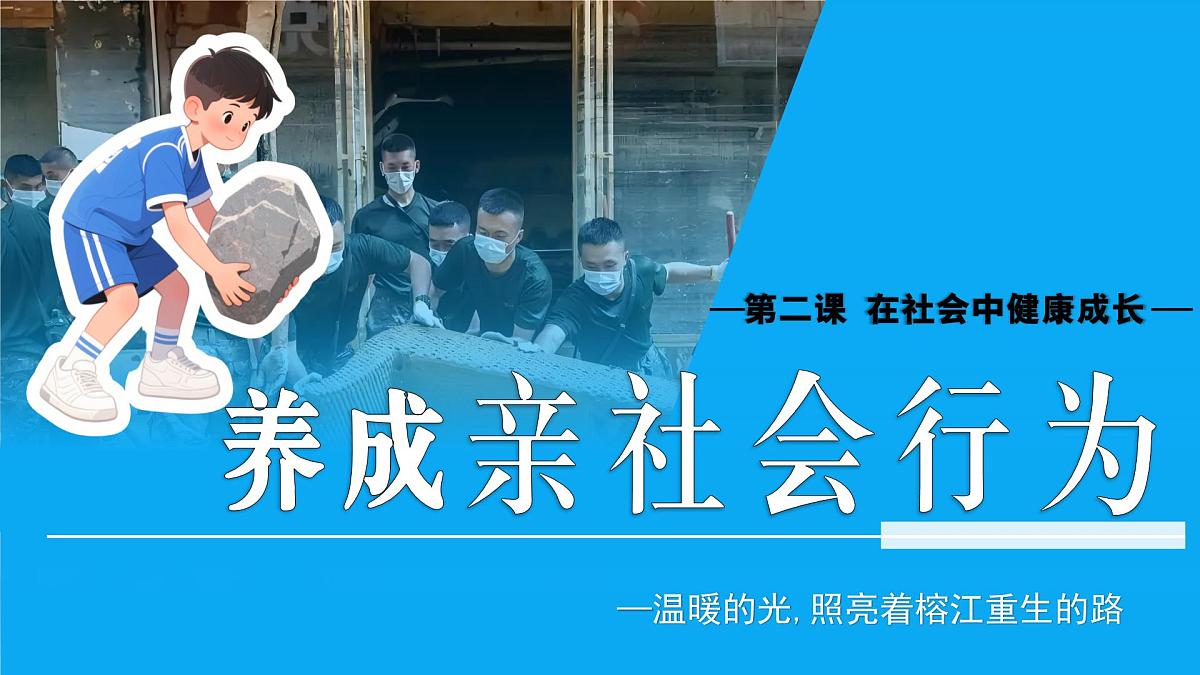 统编版道德与法治八年级上册2.2养成亲社会行为  议题式课件第2页