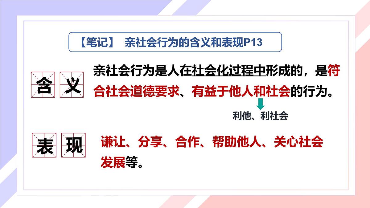 2.2养成亲社会行为 课件 2025-2026学年统编版道德与法治八年级上册第5页