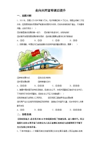 人教版（2024）九年级上册走向共同富裕课后练习题