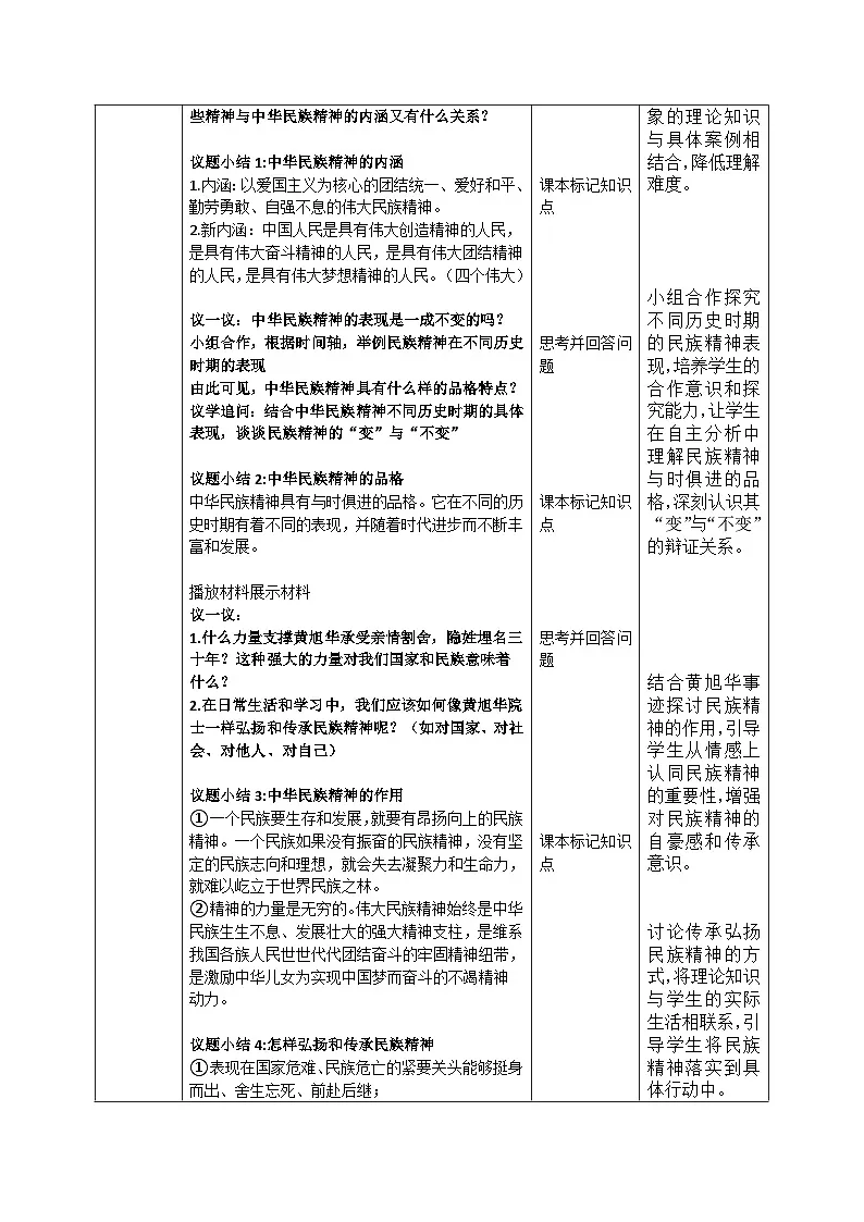 5.2《凝聚价值追求》教案 2025-2026学年度道德与法治九年级上册 统编版第3页