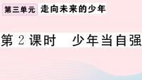 初中政治思品少年当自强习题ppt课件