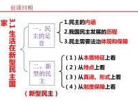 政治思品人教部编版参与民主生活教案配套ppt课件